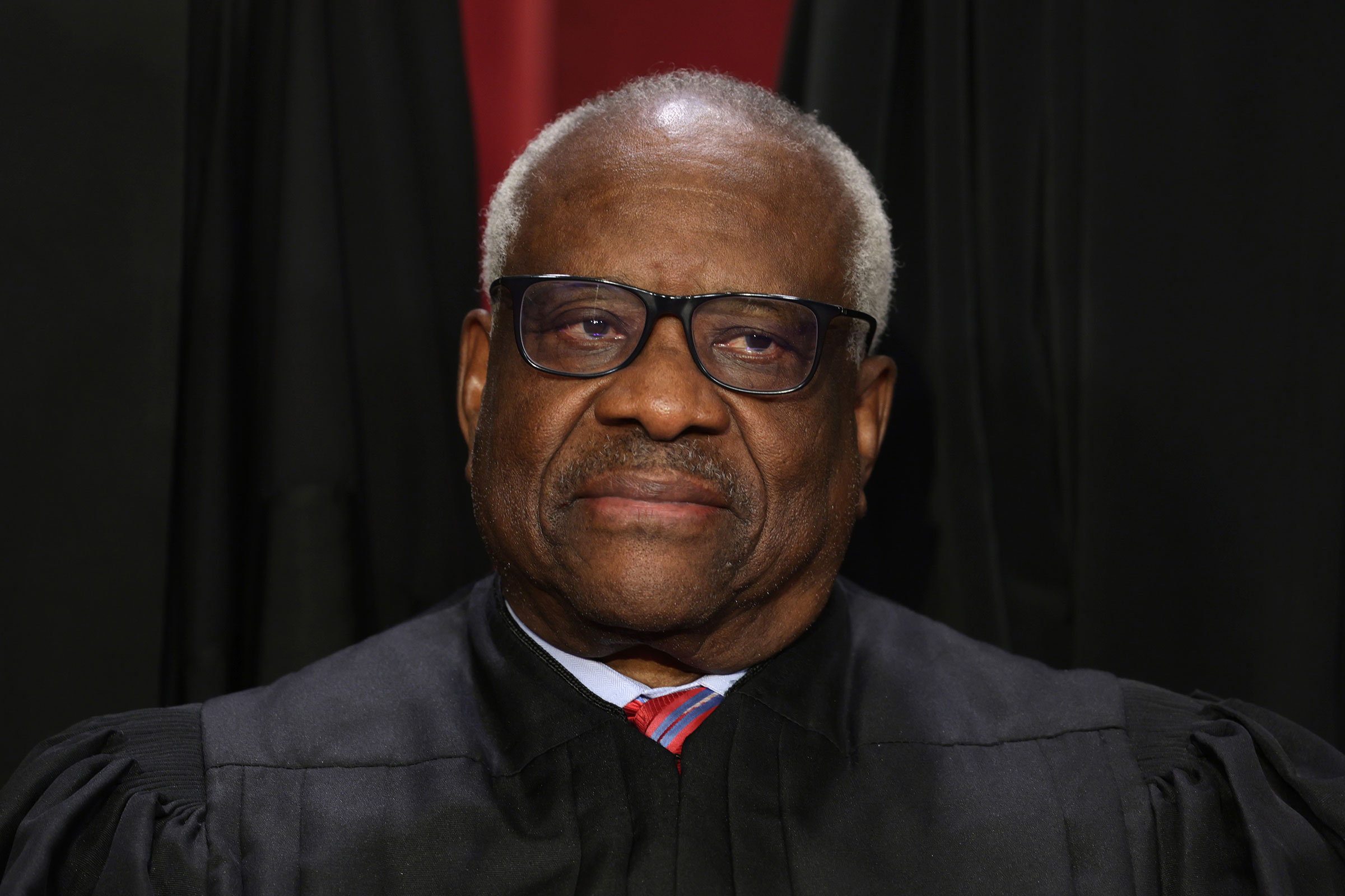 Justice Thomas begins questions to special counsel by asking about ...