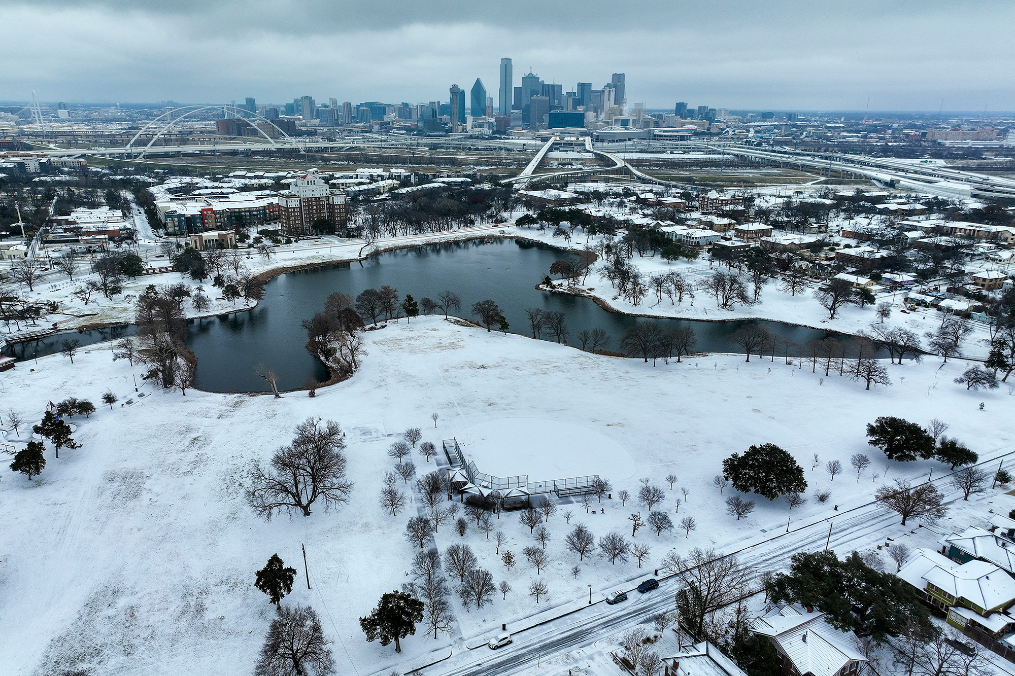 Roads will be "virtually impassable" today and tonight, weather service in Fort Worth warns