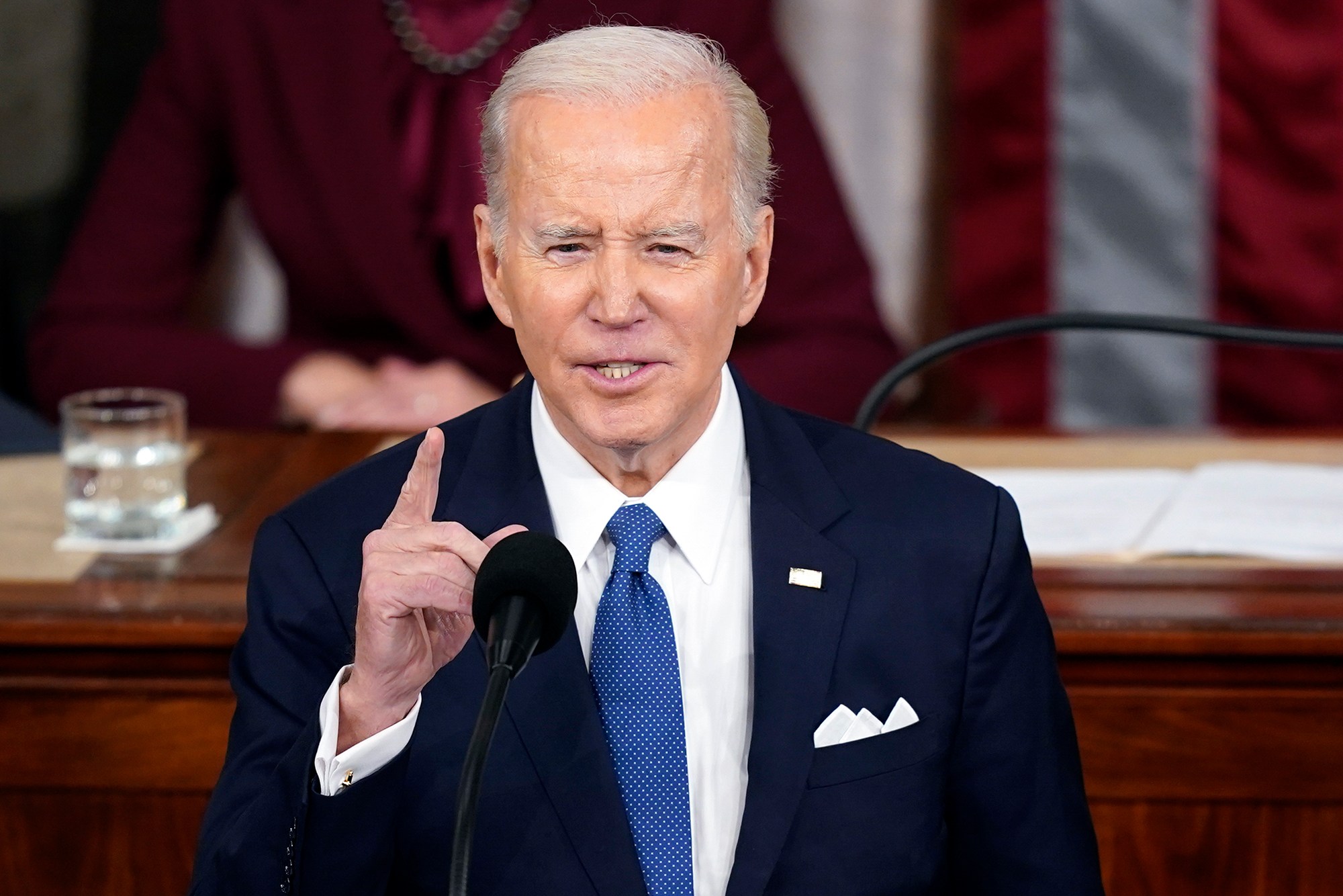 Biden calls for passage of new minimum income tax for billionaires.