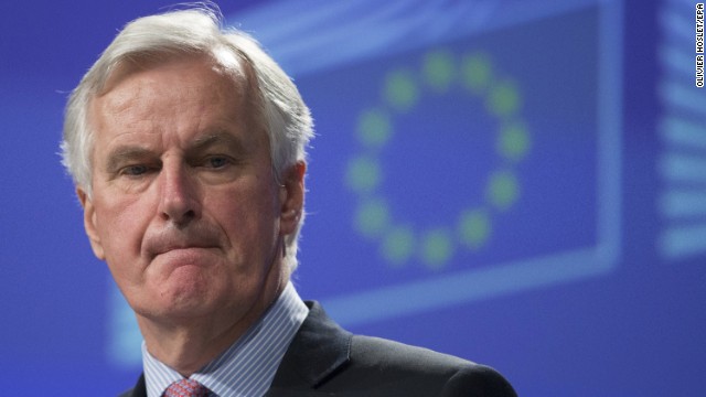 The EU's chief Brexit negotiator, Michel Barnier
