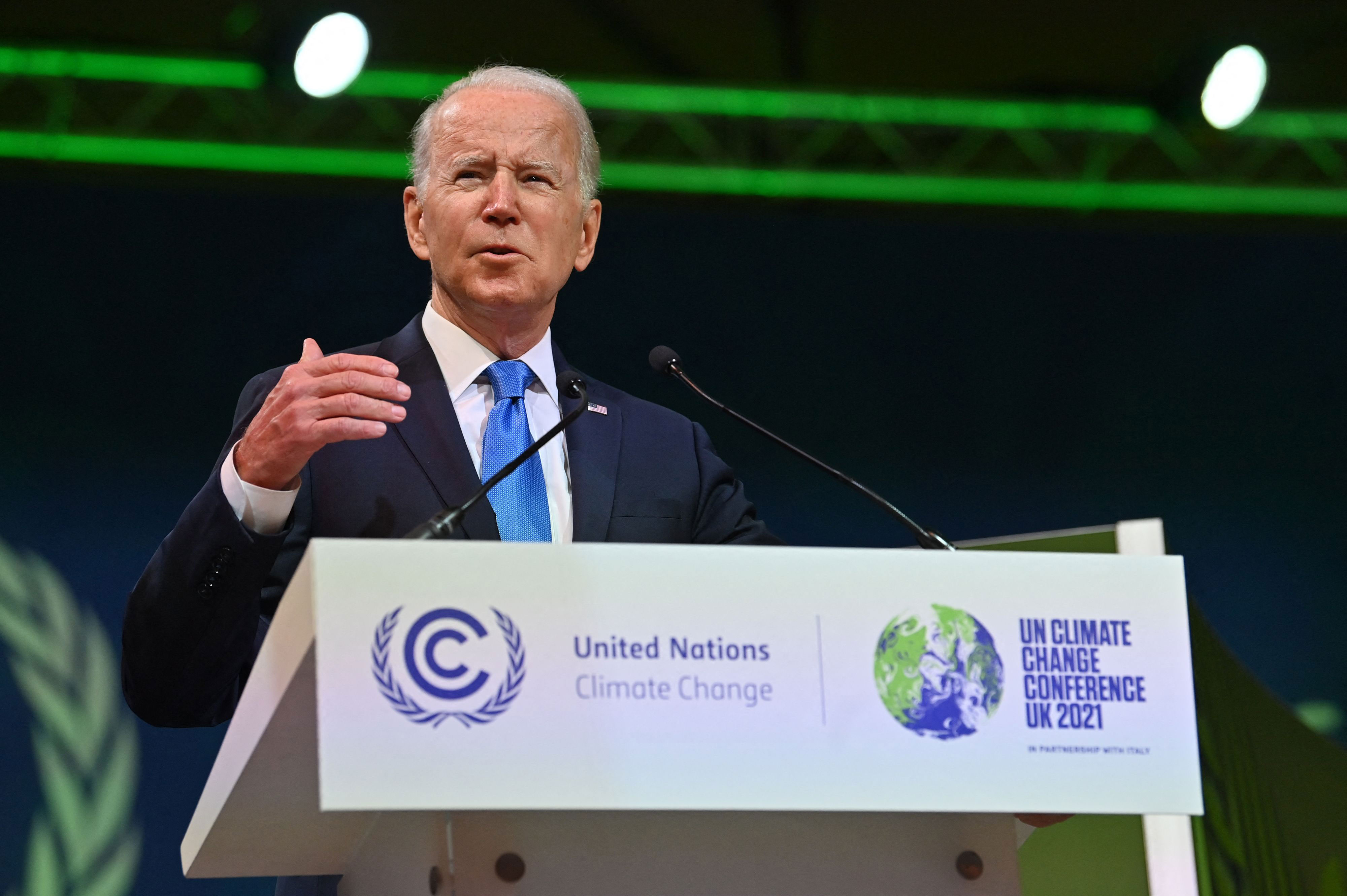 Biden announces new plan to conserve global forests at COP26