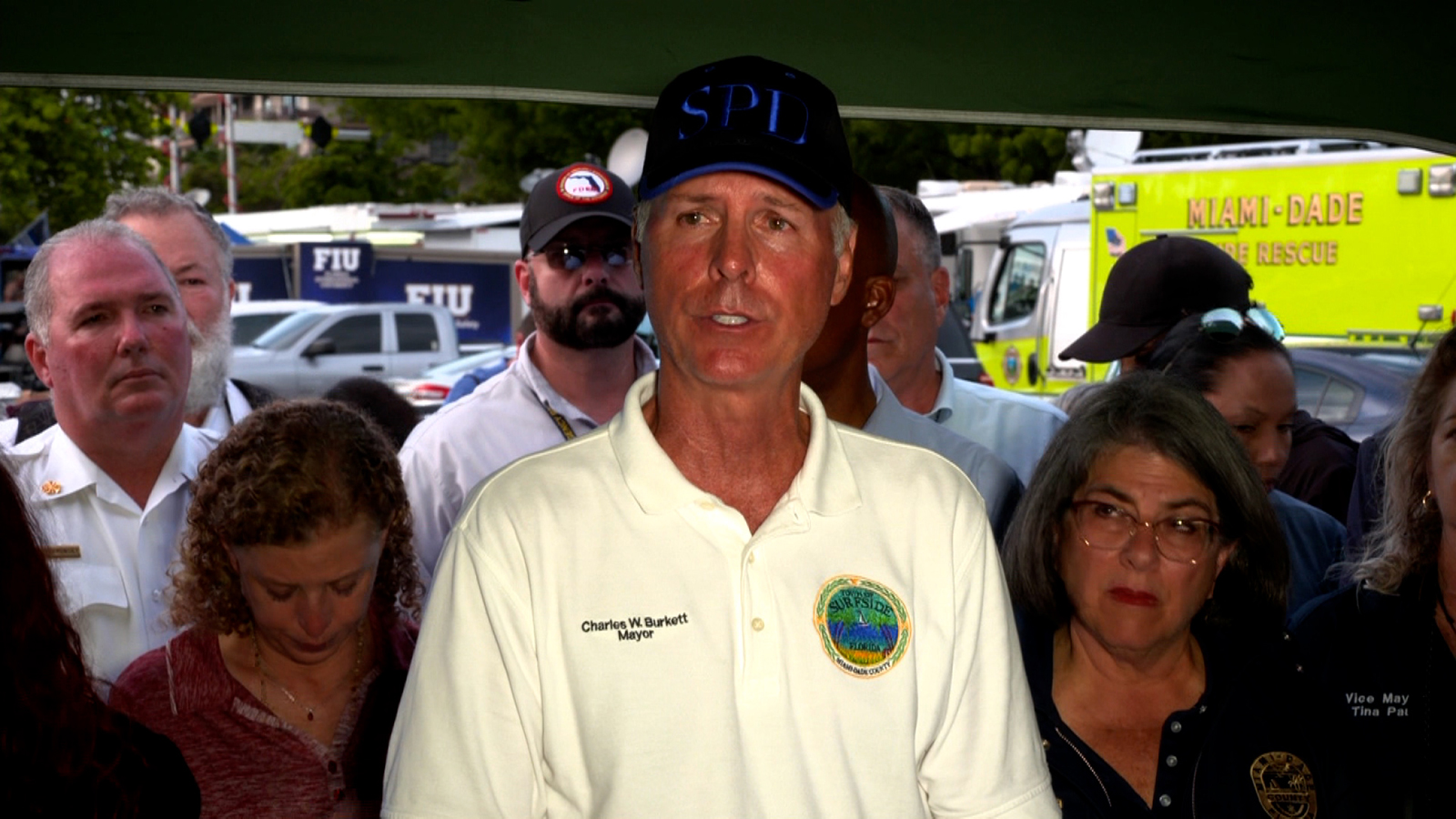 Surfside, Florida, Mayor Charles Burkett