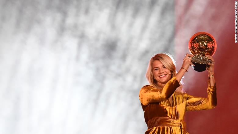 Ada Hegerberg, the first ever women's Ballon d'Or winner is favorite to win Women's Player of the Year.