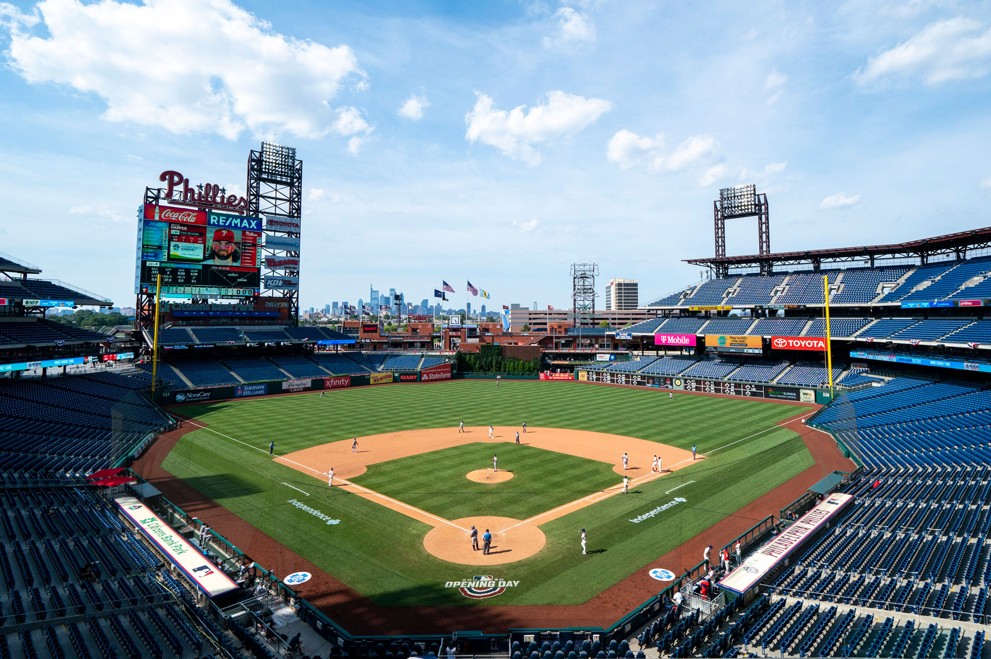 Phillies cancel all stadium activities after two staff members test