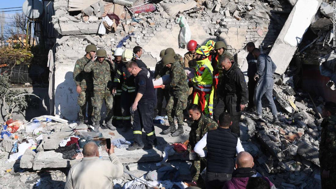 Deadly earthquake hits Albania Live updates