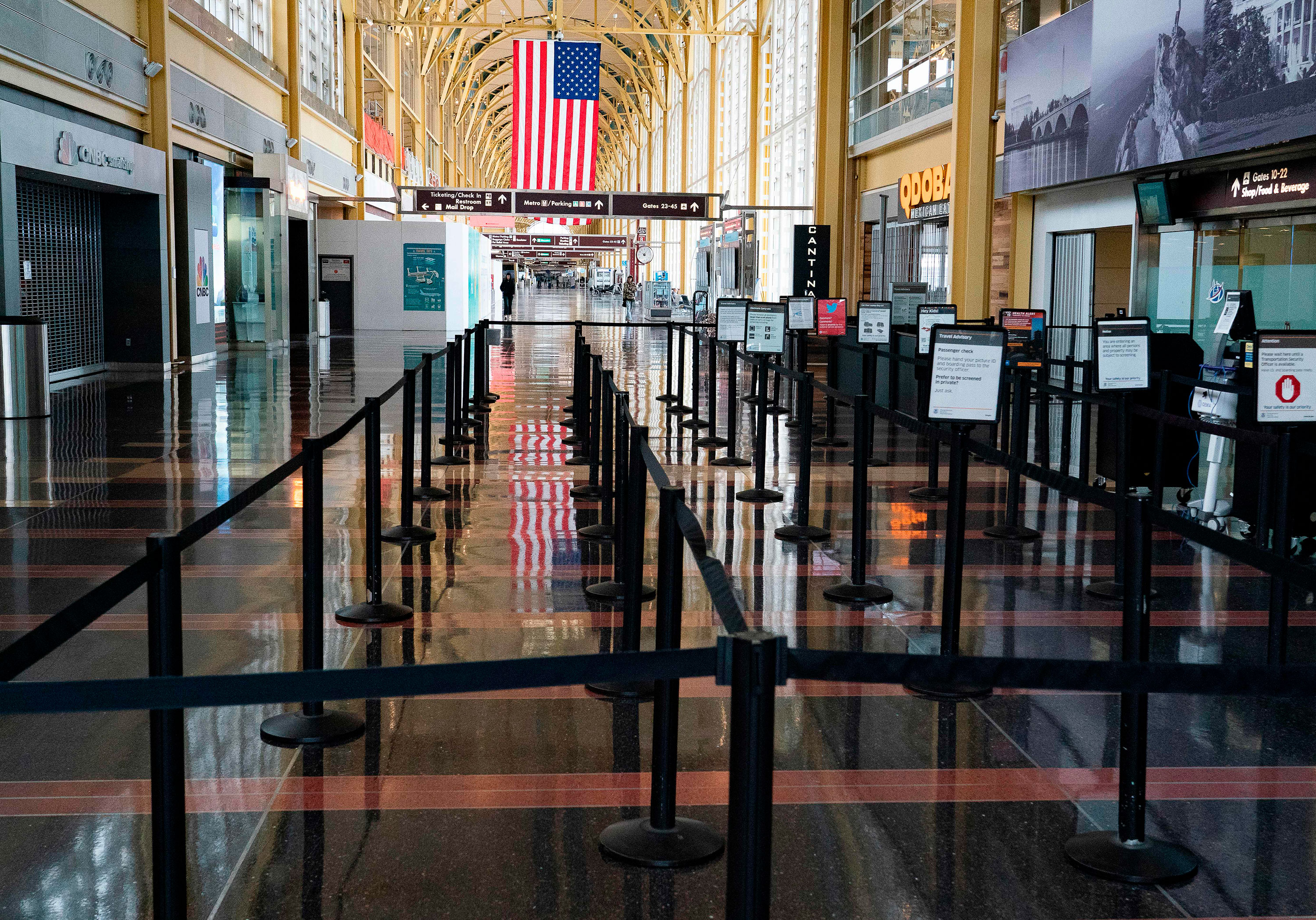 Ronald Reagan Washington National Airport on March 29.