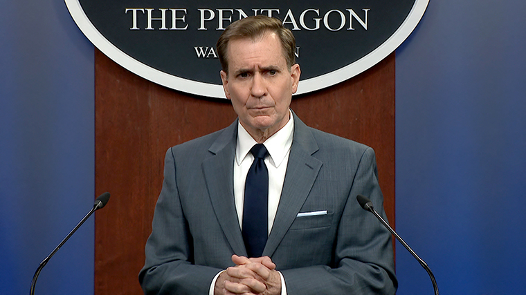 Pentagon press secretary John Kirby