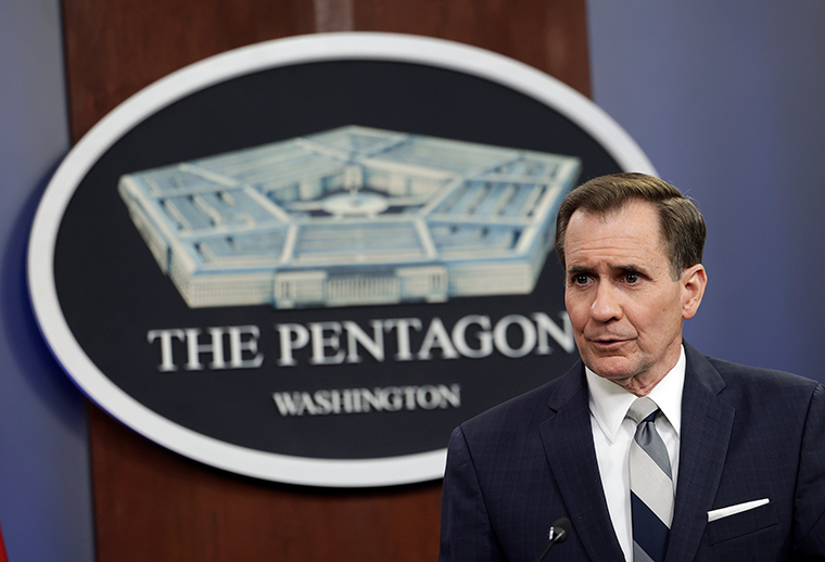 Pentagon Press Secretary John Kirby 