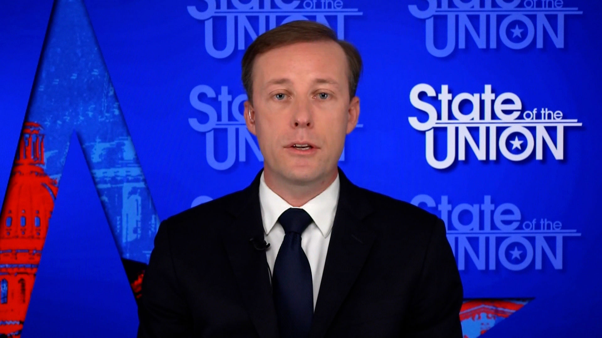Jake Sullivan appears on CNN’s State of the Union on Sunday, October 16. 