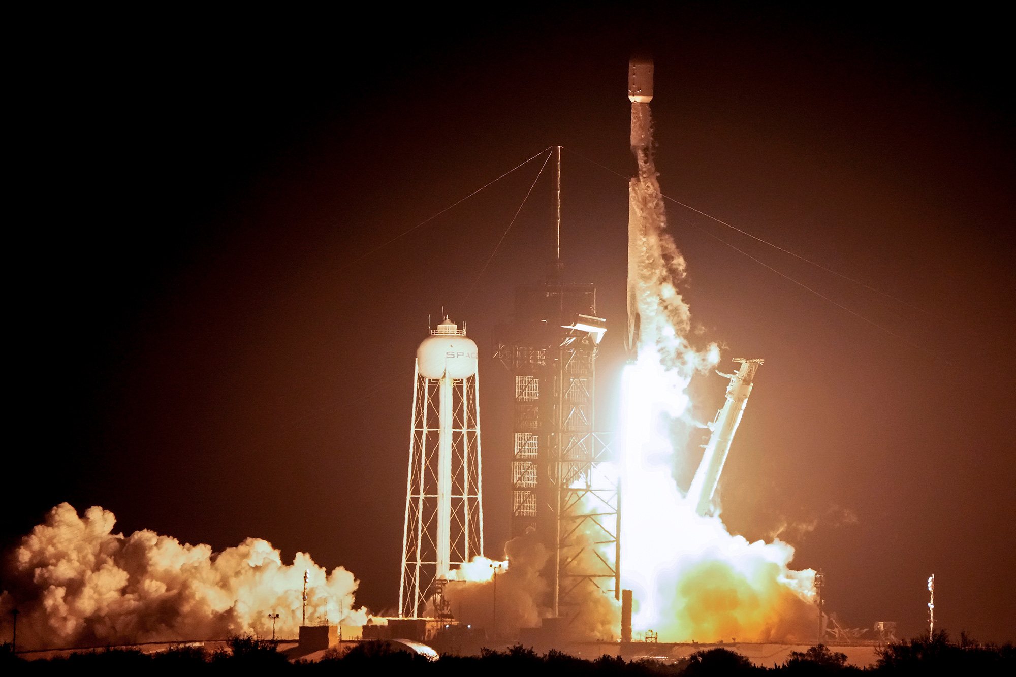 Intuitive Machines' Odysseus lunar lander lifts off to space in Cape Canaveral, Florida, on February 15.