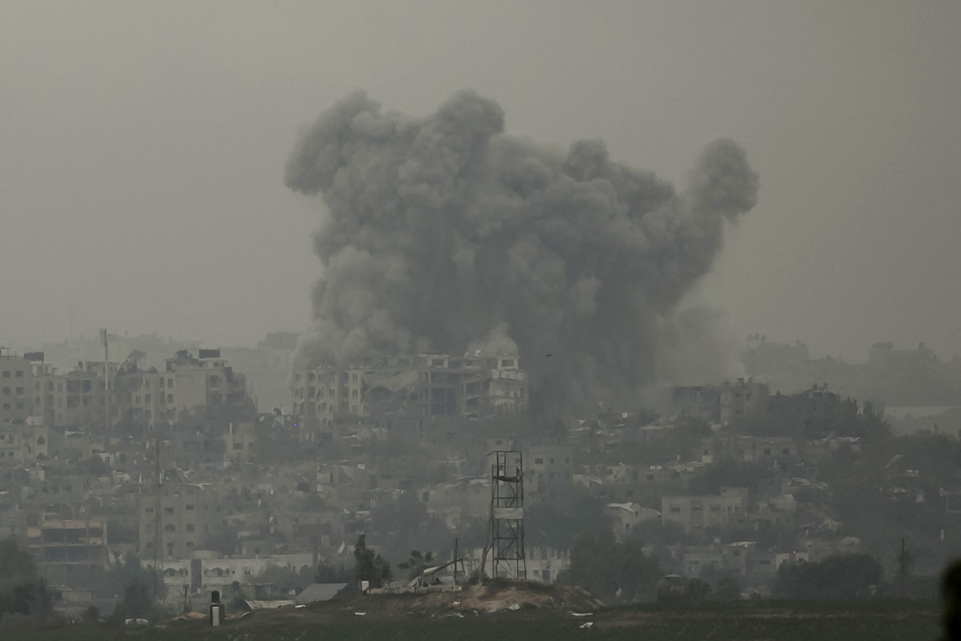 Israel conducts its biggest raid yet into Gaza, as fuel supplies