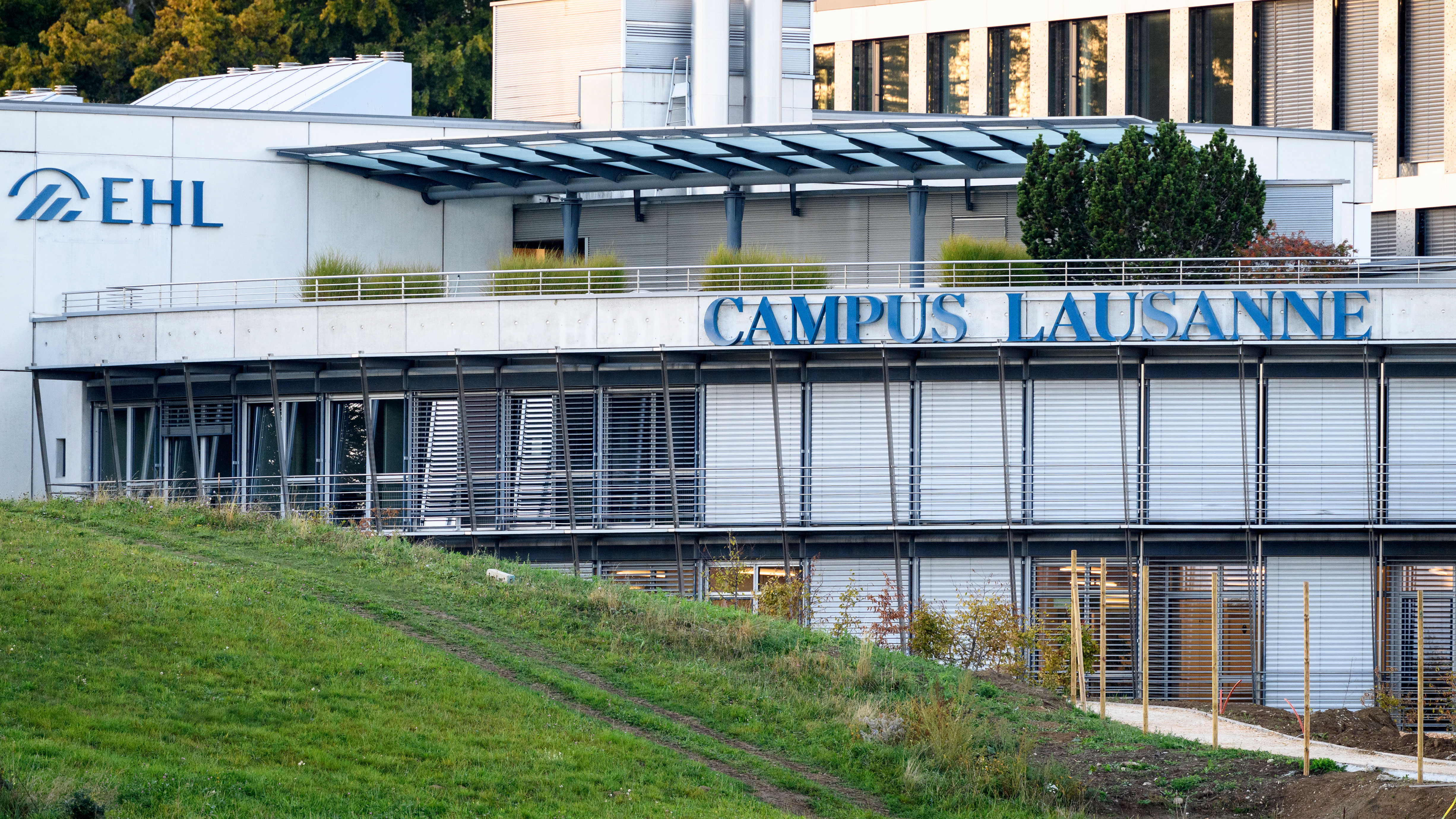 Ecole hôtelière de Lausanne is pictured in Switzerland on September 23.