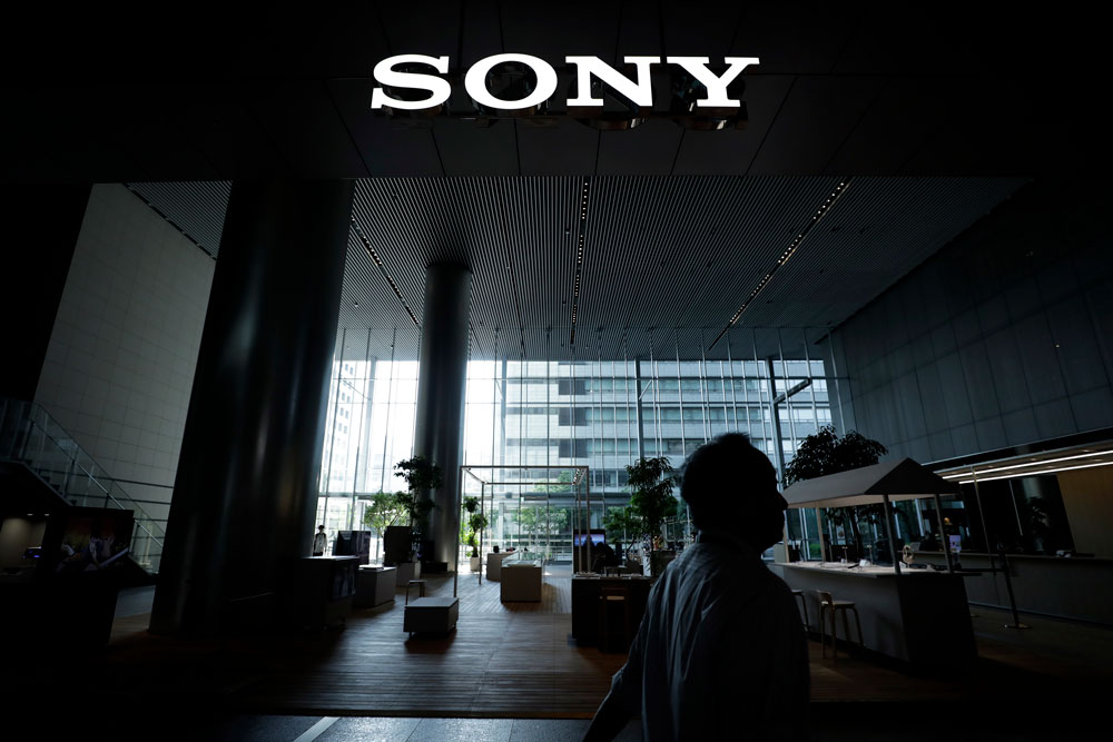 The Sony Corp. headquarters in Tokyo, Japan, on Tuesday, July 30, 2019. 