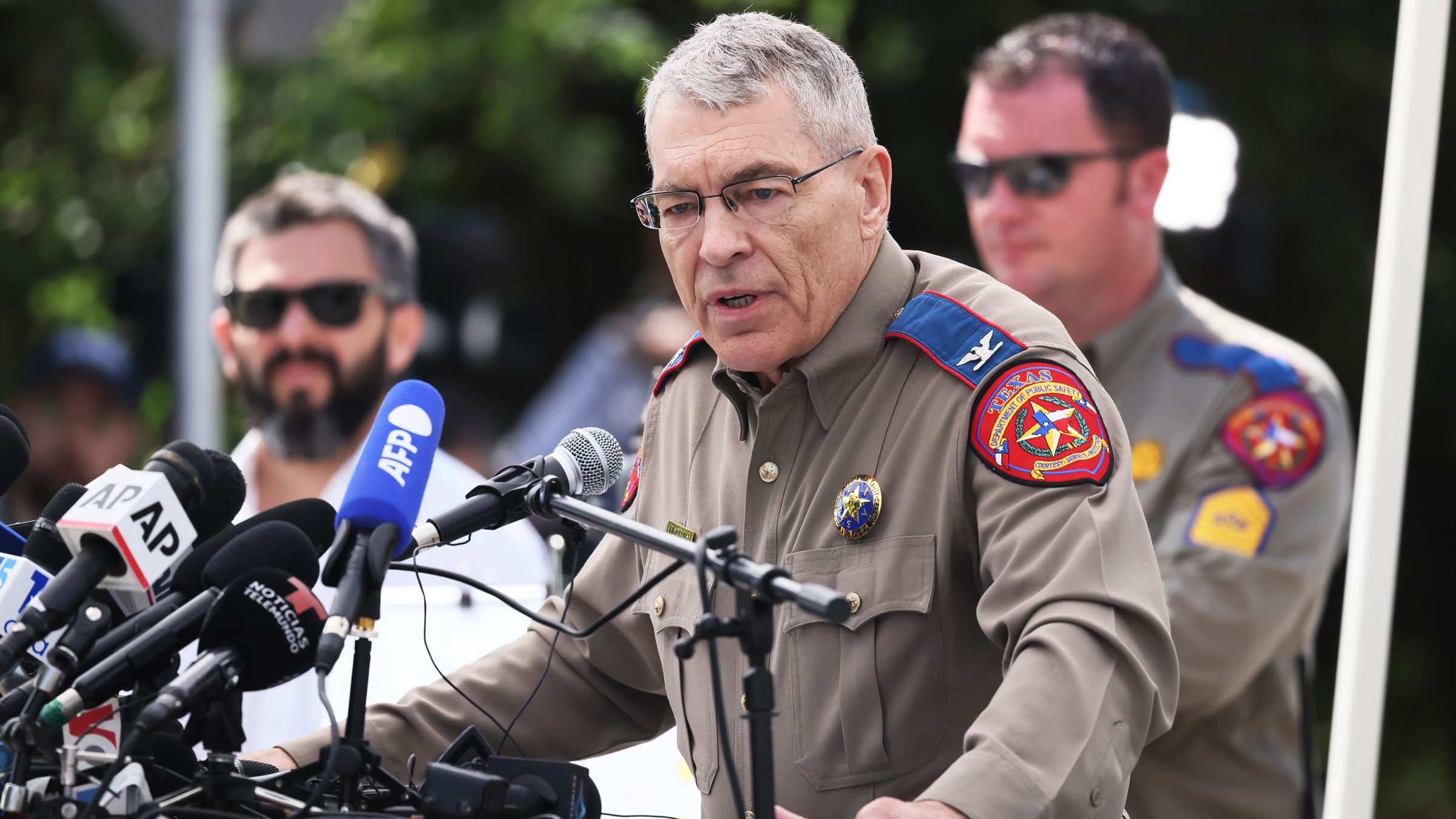 Texas Department of Public Safety Col. Steven McCraw acknowledged errors in the police response to the mass shooting in Uvalde, Texas, last month.