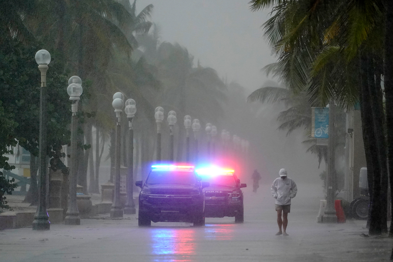 Hurricane Nicole Approaching the East Coast of Florida