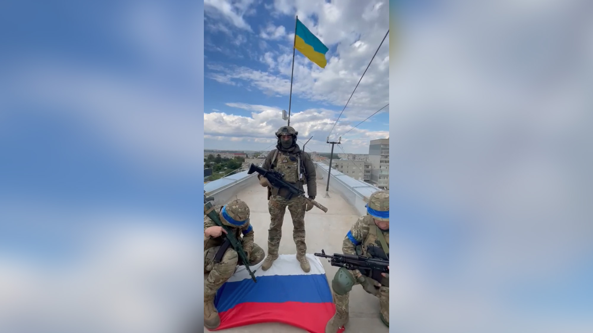 A video posted on Ukrainian President Volodymyr Zelensky Facebook page on Thursday September 8, claims his soldiers have retaken the key Kharkiv city of Balakliia.