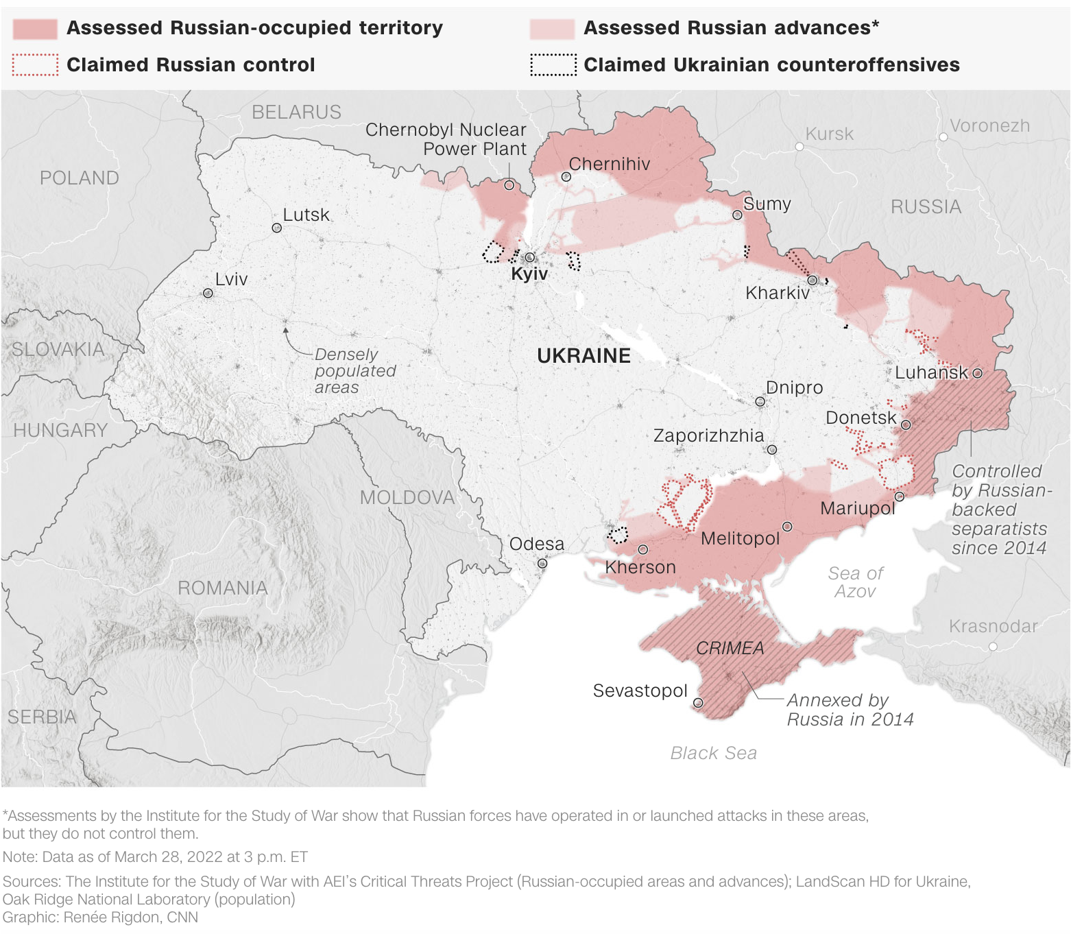 It’s just past 5 p.m. in Kyiv. Catch up on Russia’s announcements and other latest developments