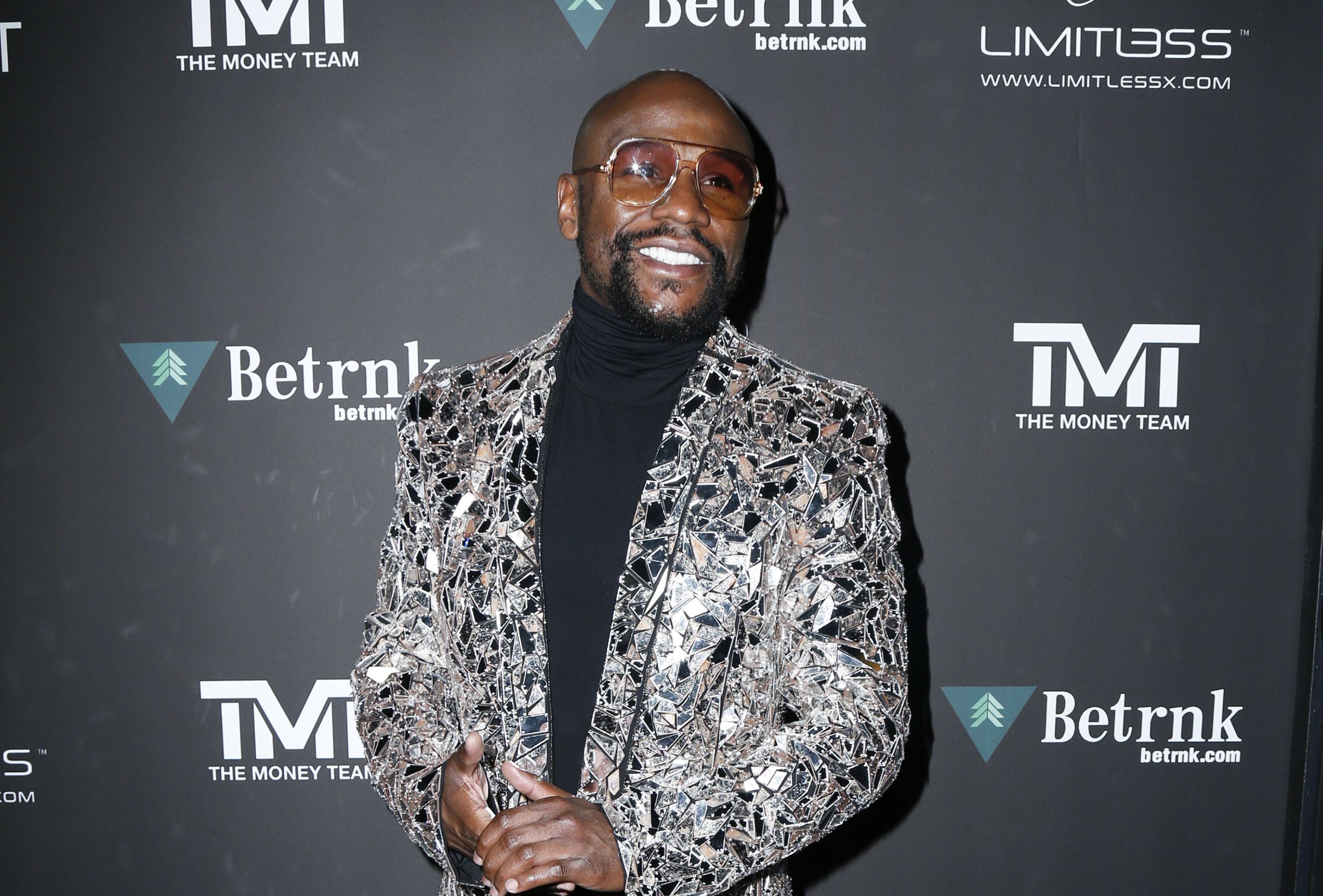 Floyd Mayweather celebrated his birthday at the Sunset Eden in Los Angeles, California, on February 21. 