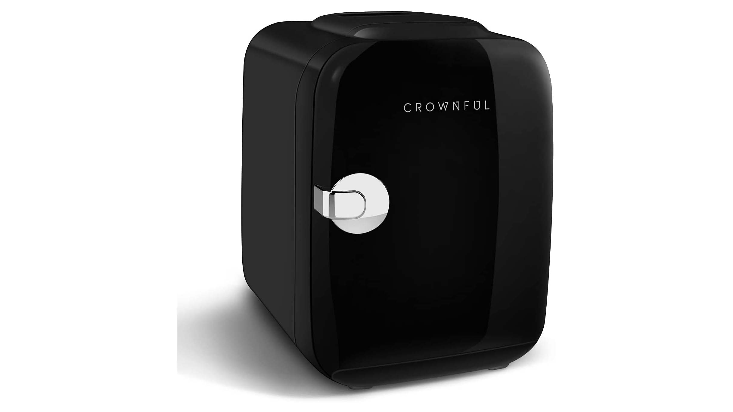 CROWNFUL Mini Fridge, 4 Liter 6 Can Portable Cooler and Warmer