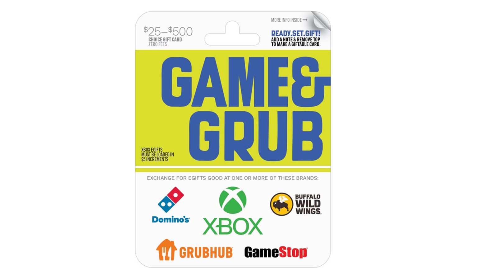 Game & Grub eGift Card