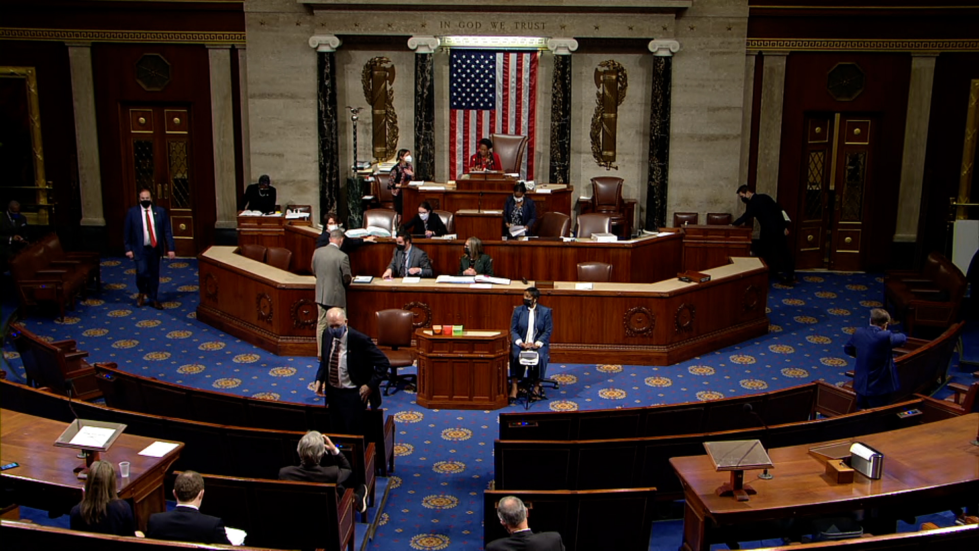 House votes on the debt ceiling past midnight on December 15, 2021