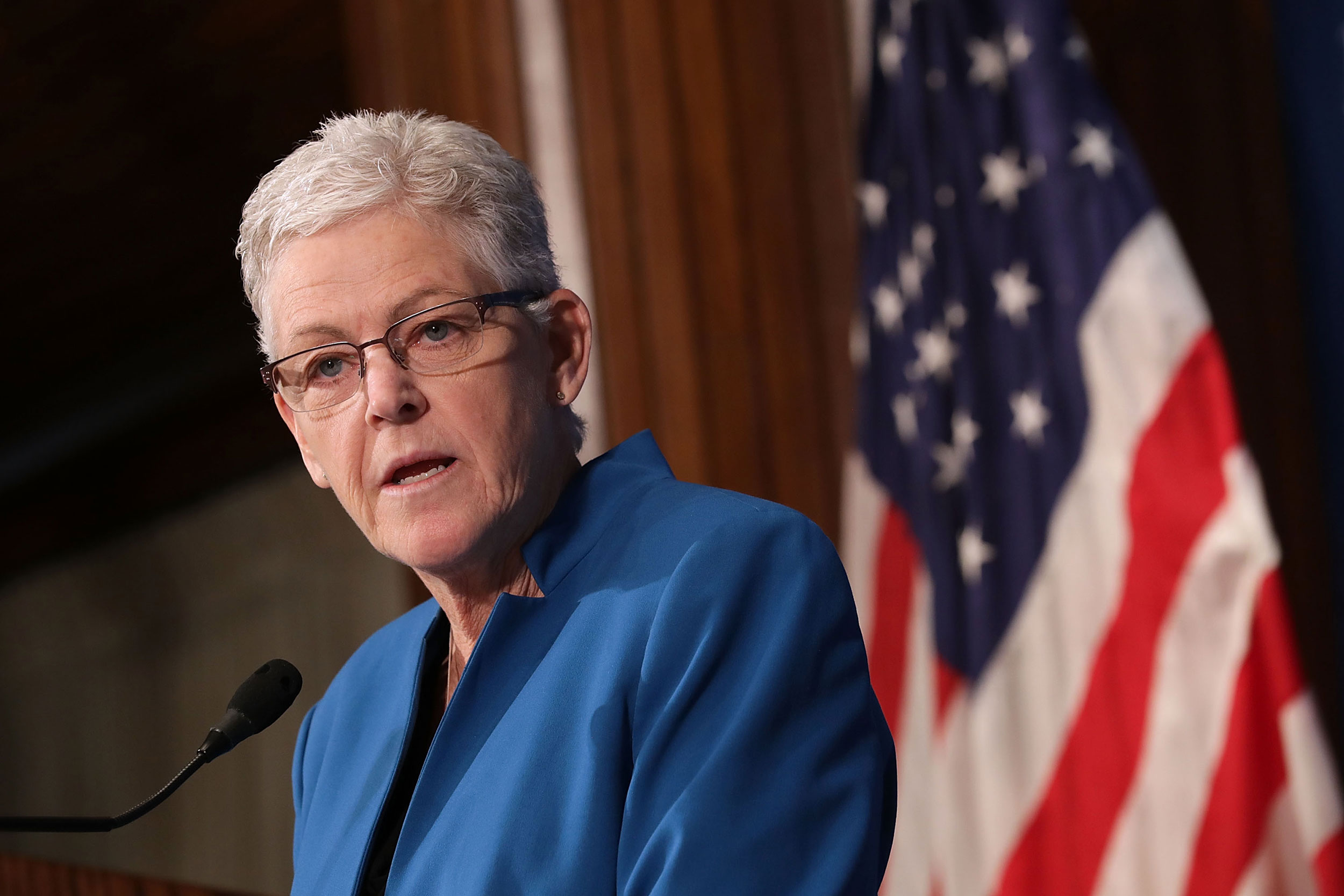Gina McCarthy served as the administrator of the EPA from 2013 to 2017 under former President Barack Obama.
