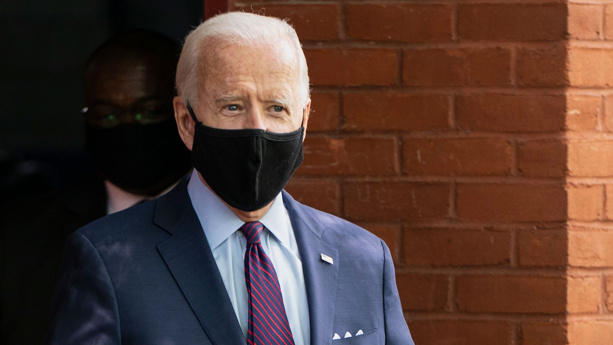 Joe Biden arrives to speak at an affordable health care event on June 25 in Lancaster, Pennsylvania. 