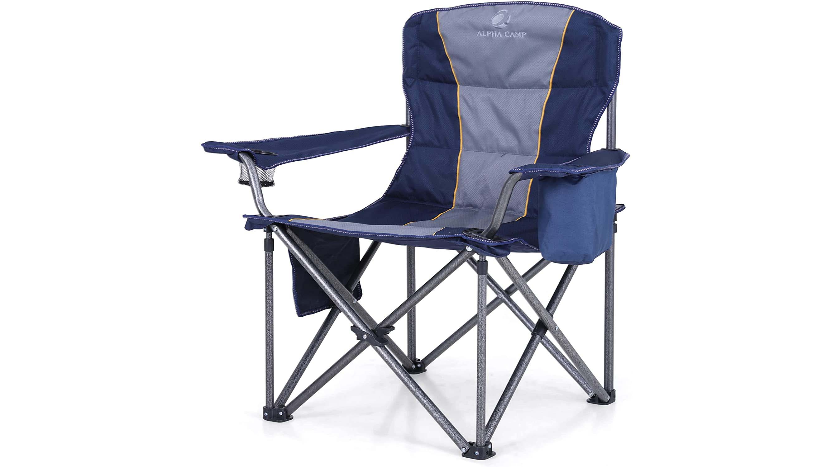 61) Alpha Camp Oversized Camping Folding Chair