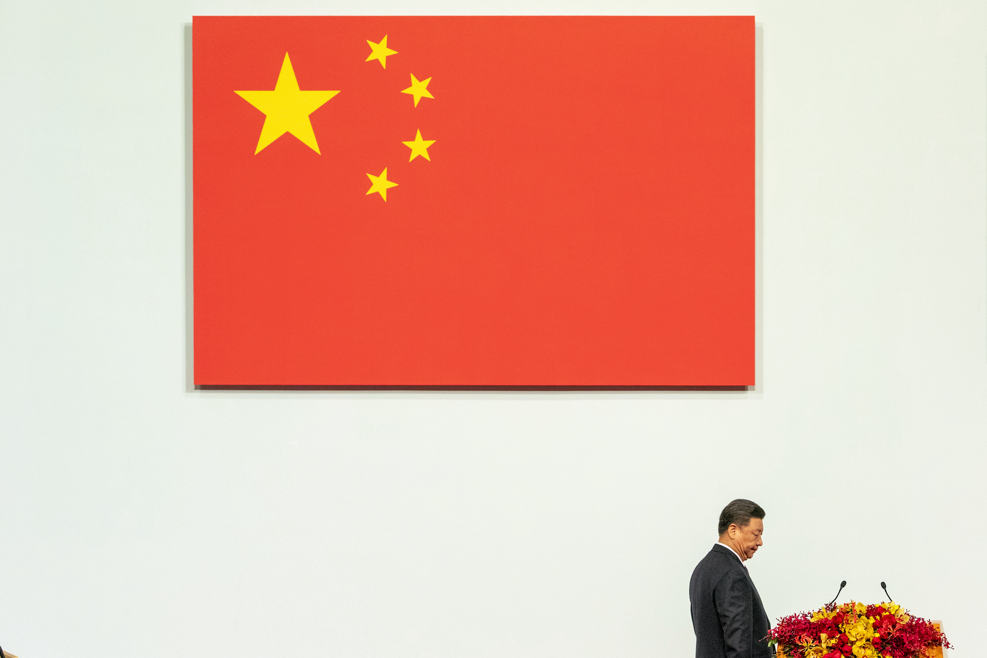 Xi Jinping in Macau on December 20, 2019.