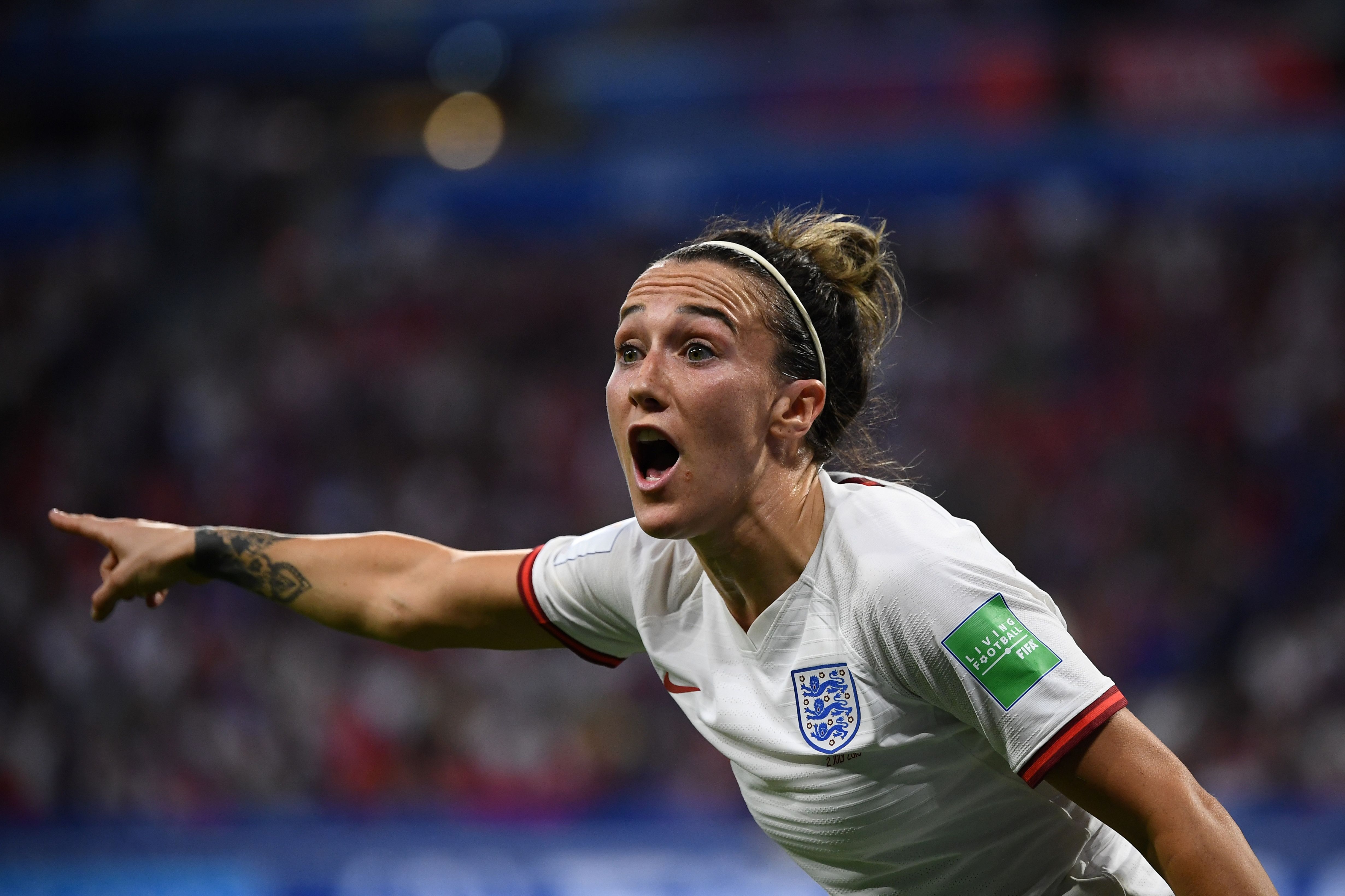 Lucy Bronze helped England make the semifinal at the Women's World Cup
