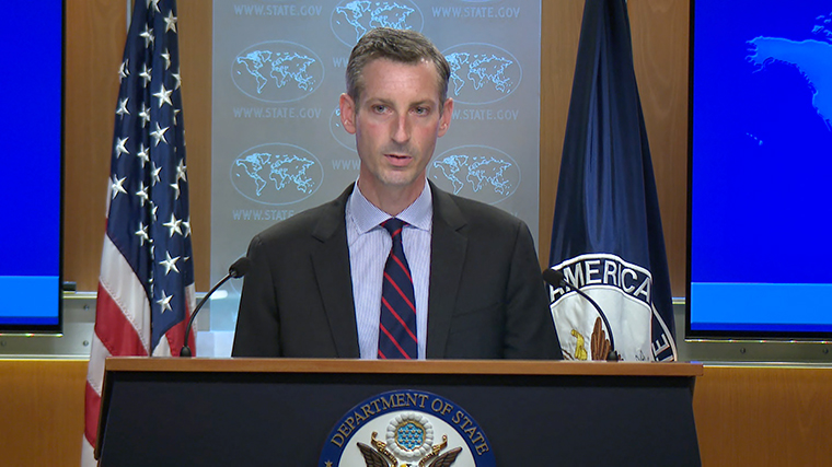 State Department spokesperson Ned Price