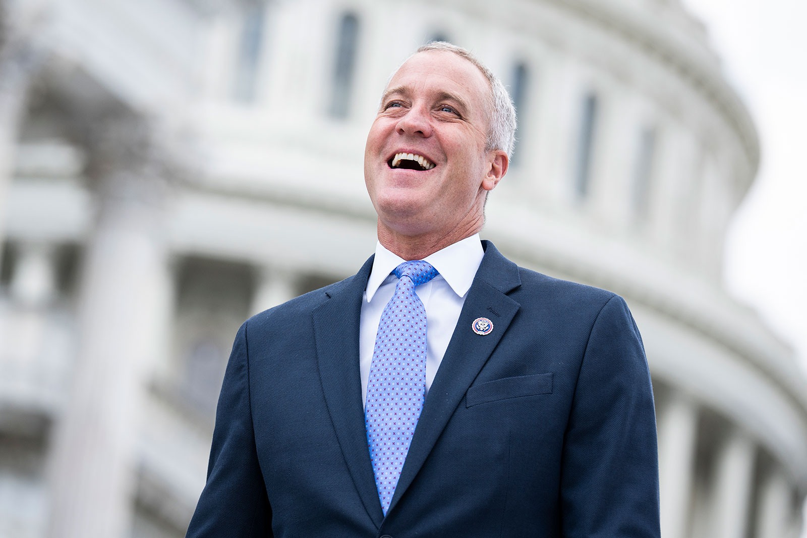 Rep. Sean Patrick Maloney walks outside the US Capitol in July.