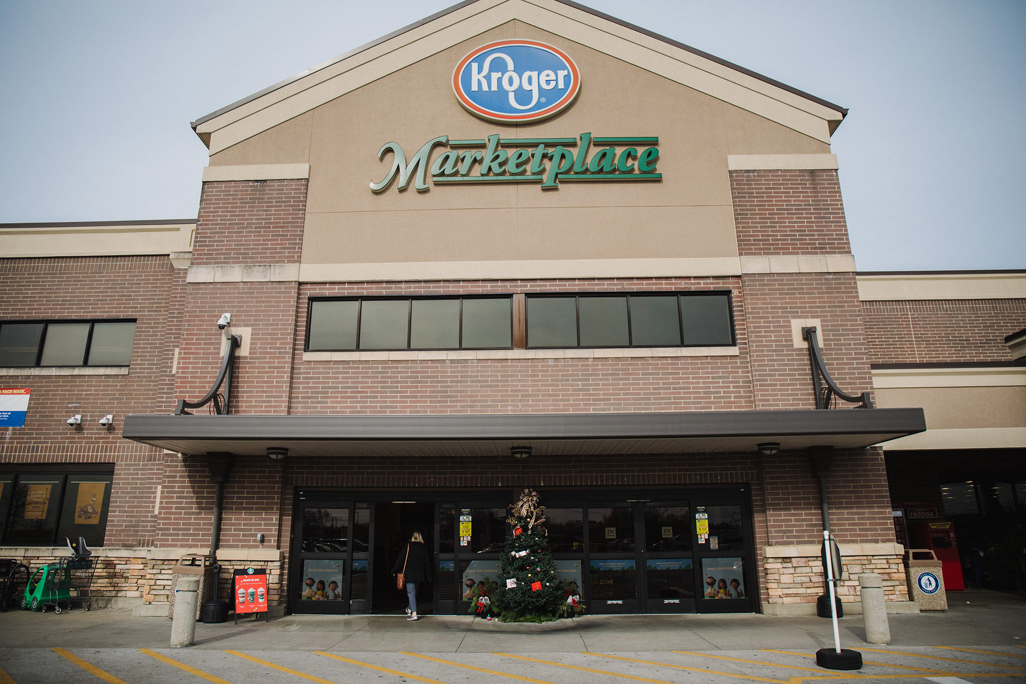 Kroger Marketplace in Versailles, Kentucky, on Tuesday, Nov. 24, 2020. 