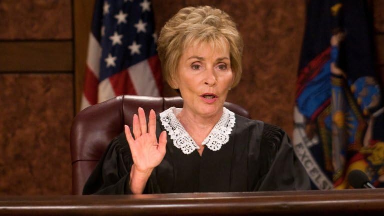 Judge Judy.