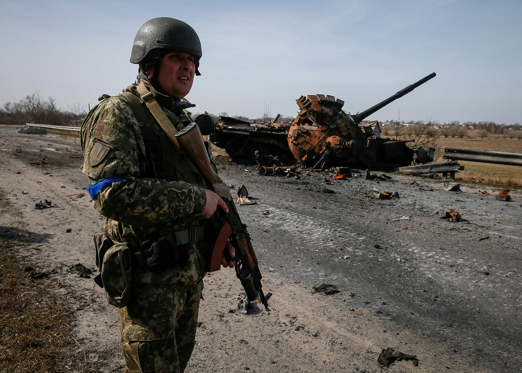 Krievija paziņojusi, ka ievērojami samazinās militāro ofensīvu pret Kijevu un Čerņigovu