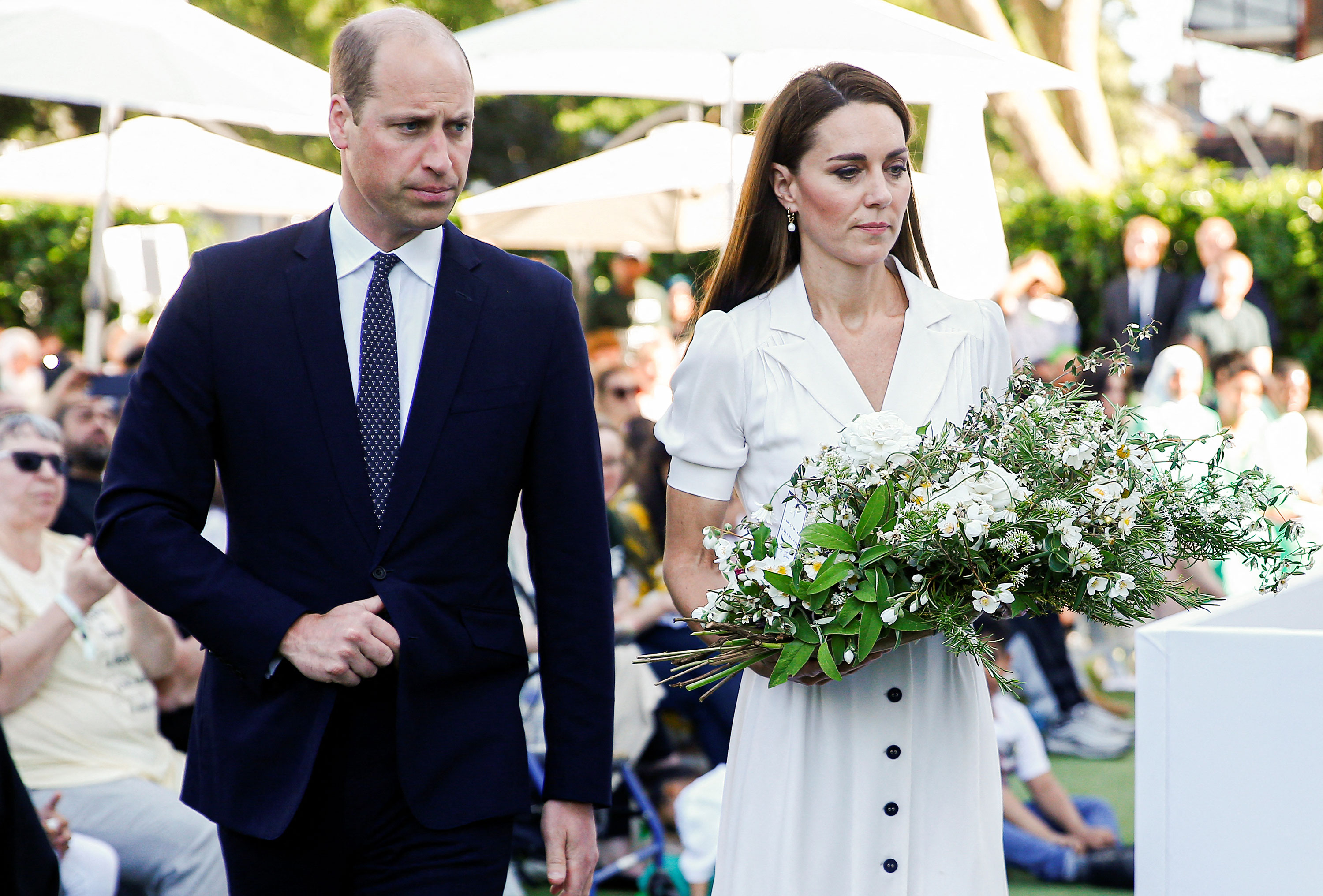 Prince William and Catherine are seen in June 2022 in London.