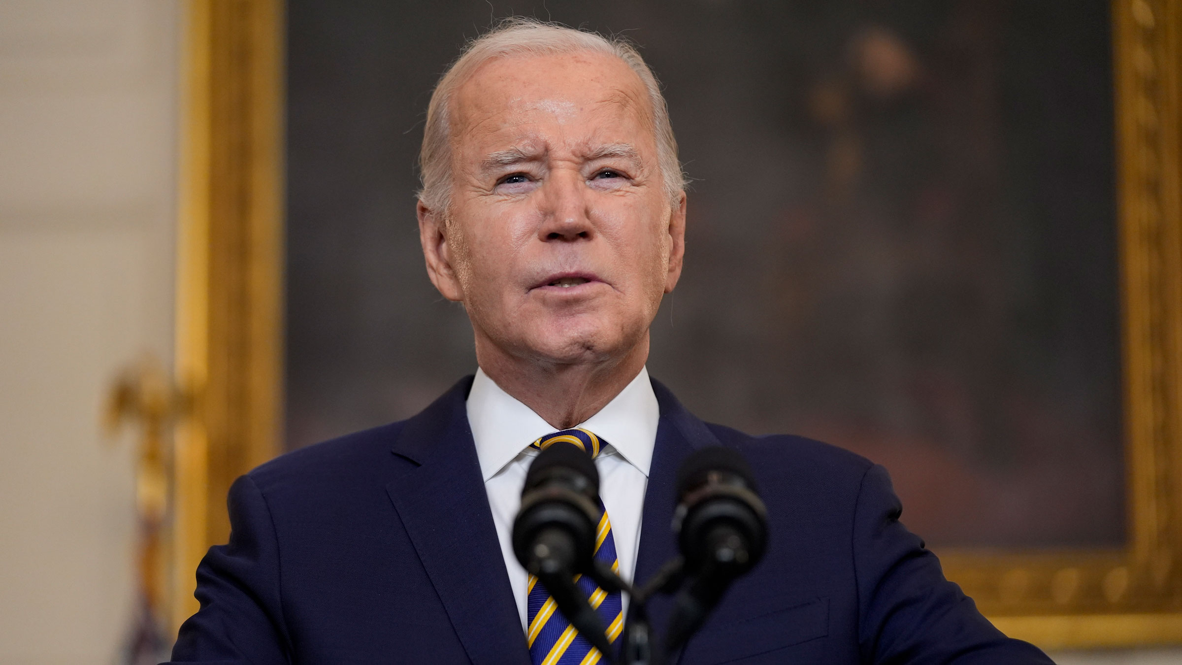 25) Biden previews campaign talking points by focusing on Trump for sinking  border bill