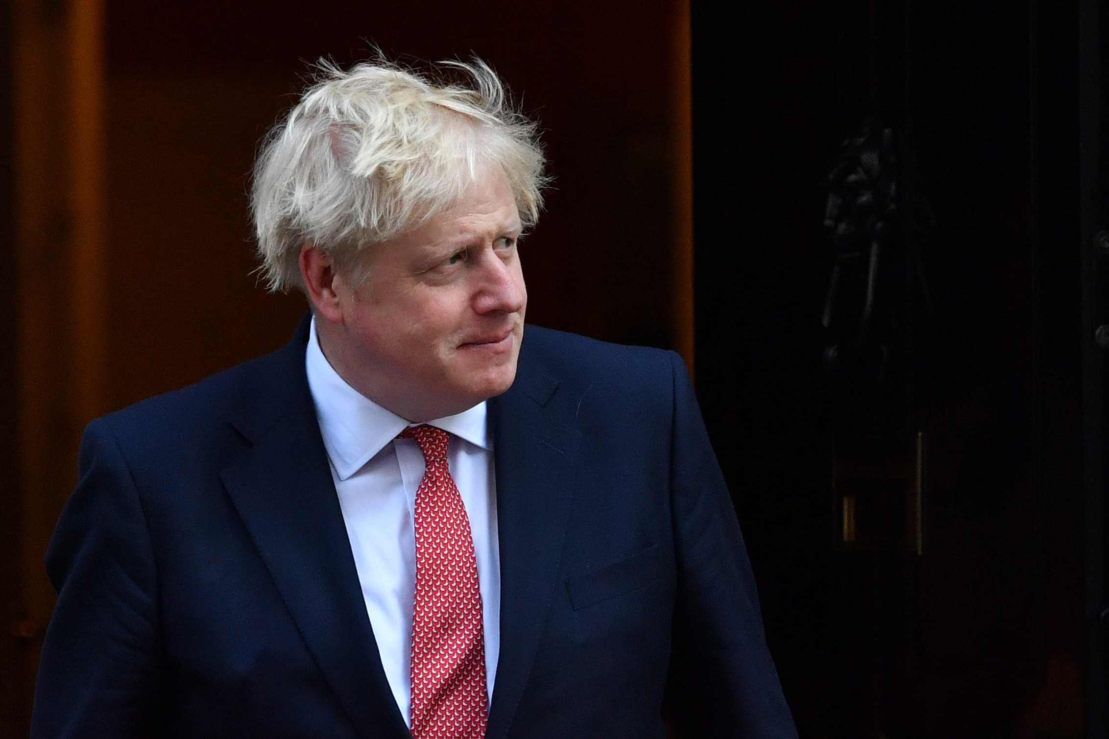 British Prime Minister Boris Johnson at 10 Downing Street, London, on September 20, 2019.