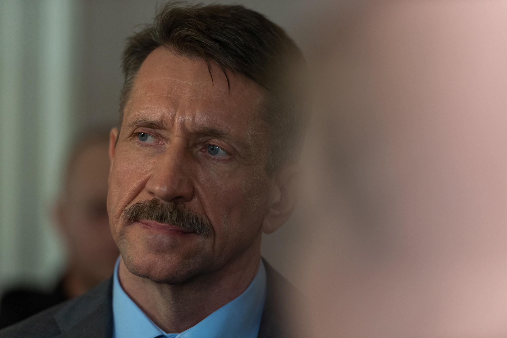 Viktor Bout attends a convention of the Liberal Democratic Party of Russia (LDPR) in Moscow, Russia on December 12.