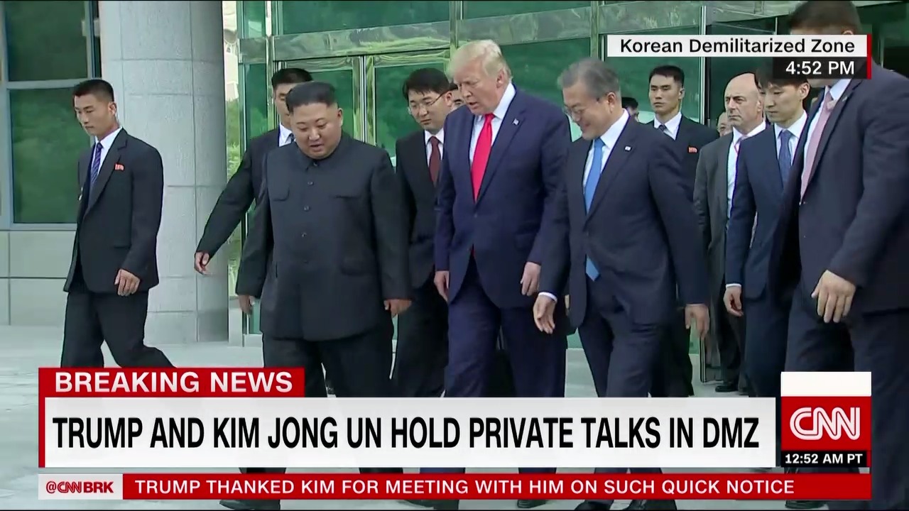 Trump Says He And Kim Agreed To Restart Talks