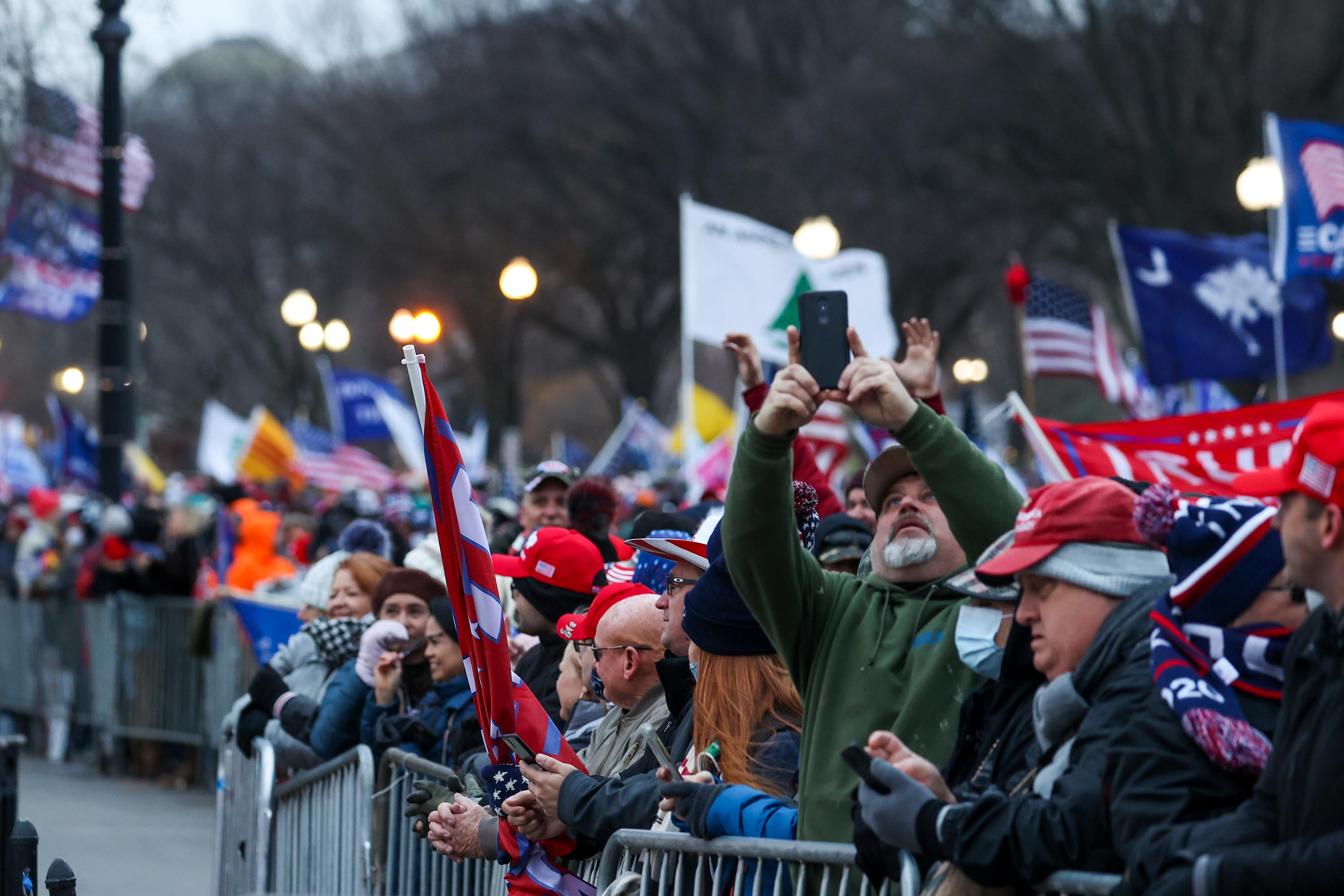 SOON: President Trump expected to speak to crowd of supporters