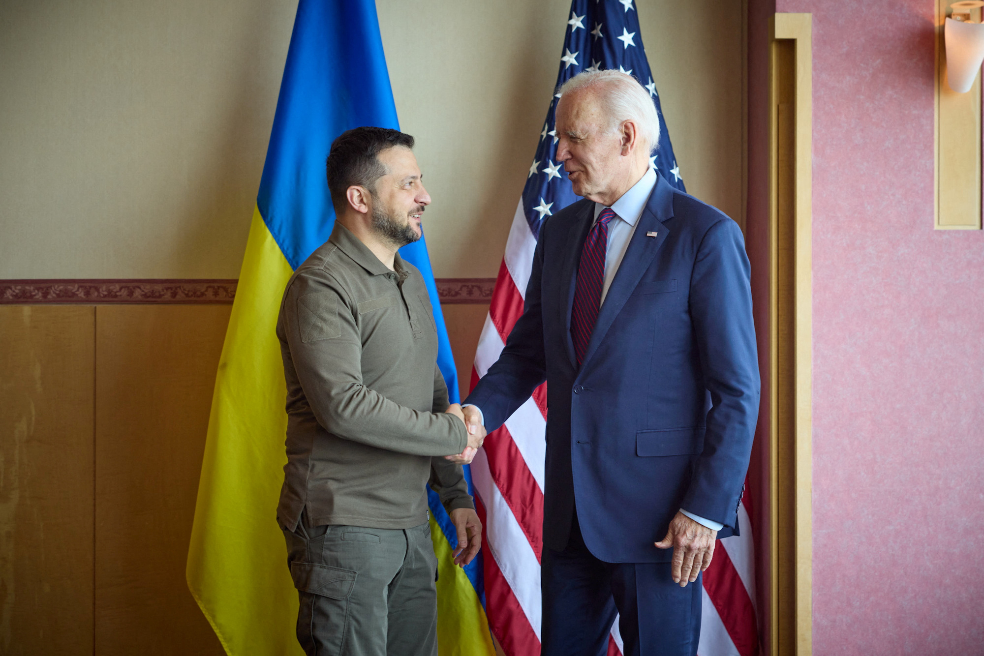 Zelensky Thanks Biden For New Aid Package