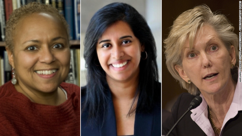 From left: Hartina Flournoy, Rohini Kosoglu, and Nancy McEldowney.