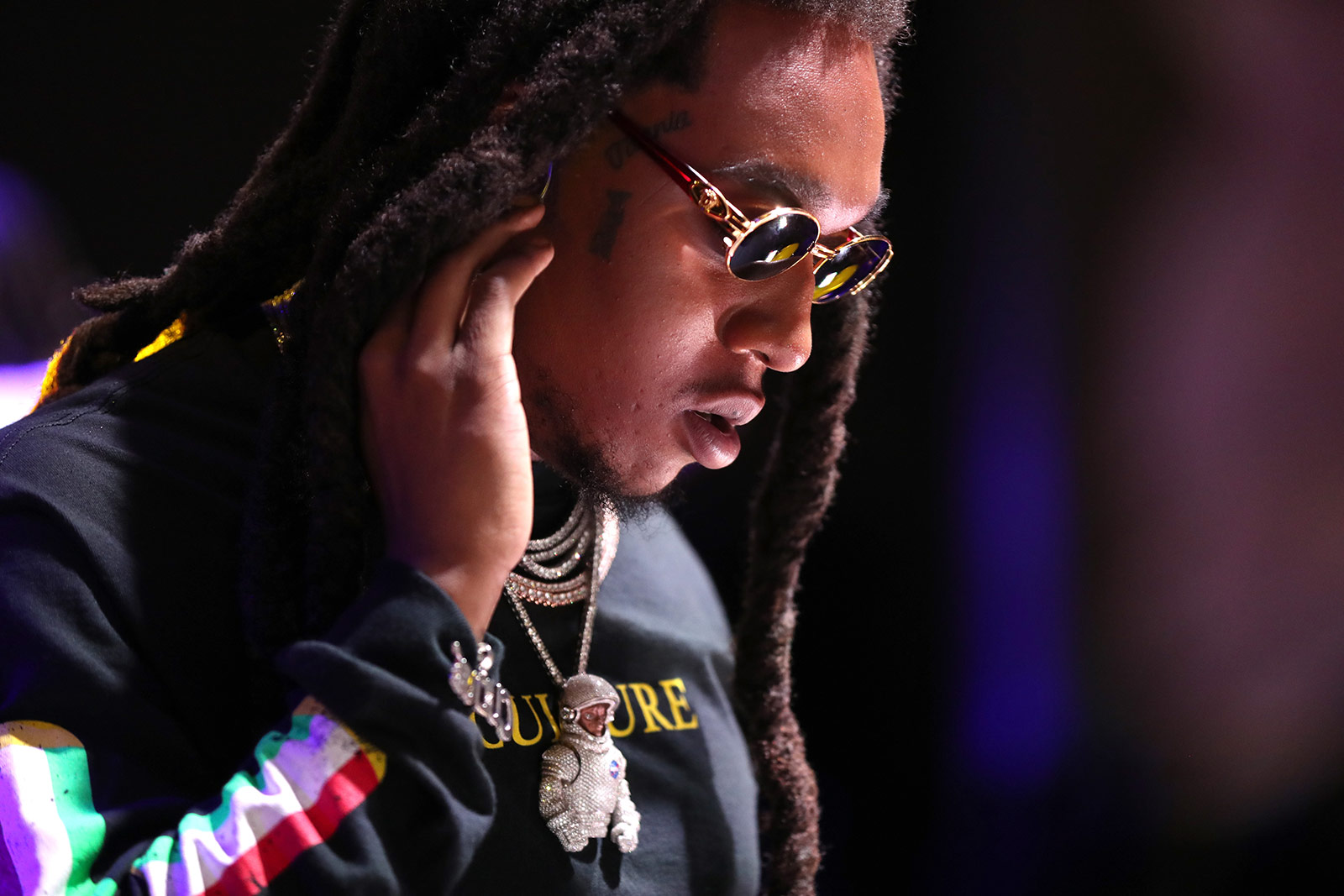 Takeoff performs in Los, Angeles, California, in 2018. 