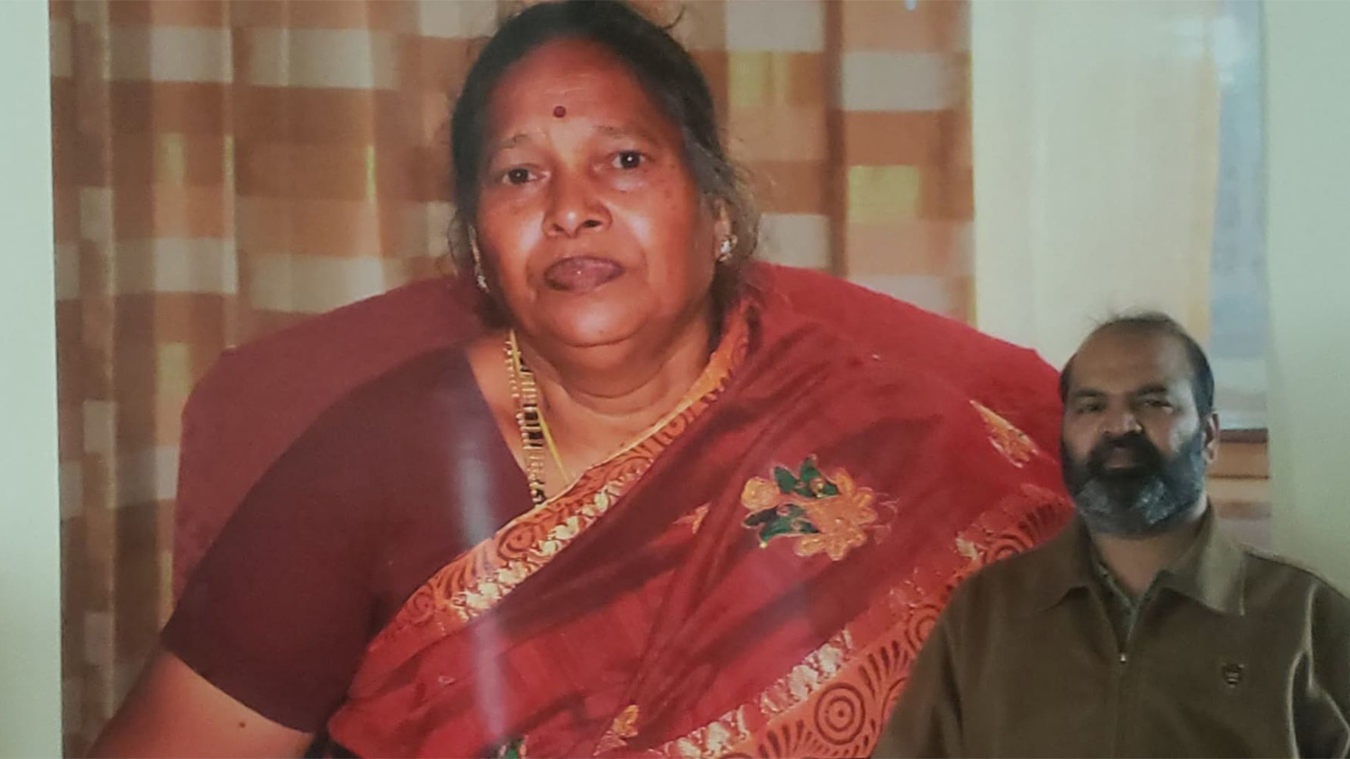 Sureshbabu Muthupandi lost his mother on April 1.