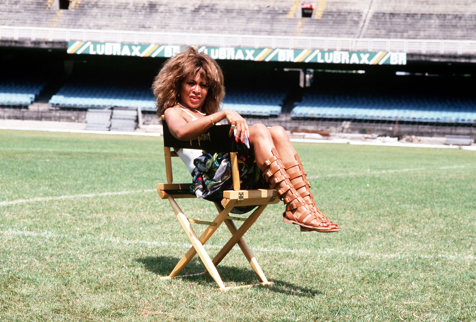 Turner in Rio de Janeiro, Brazil, in 1988.