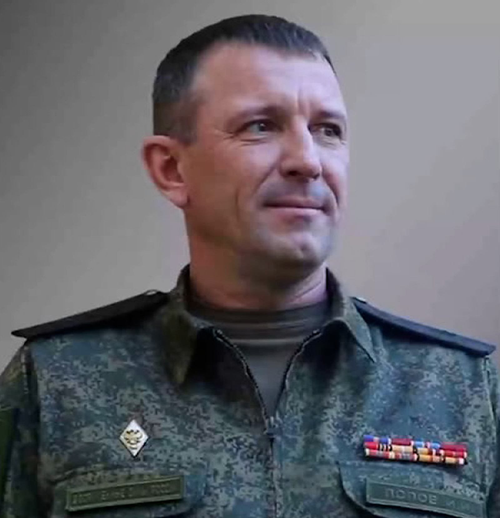 General Ivan Popov in an undated photo.