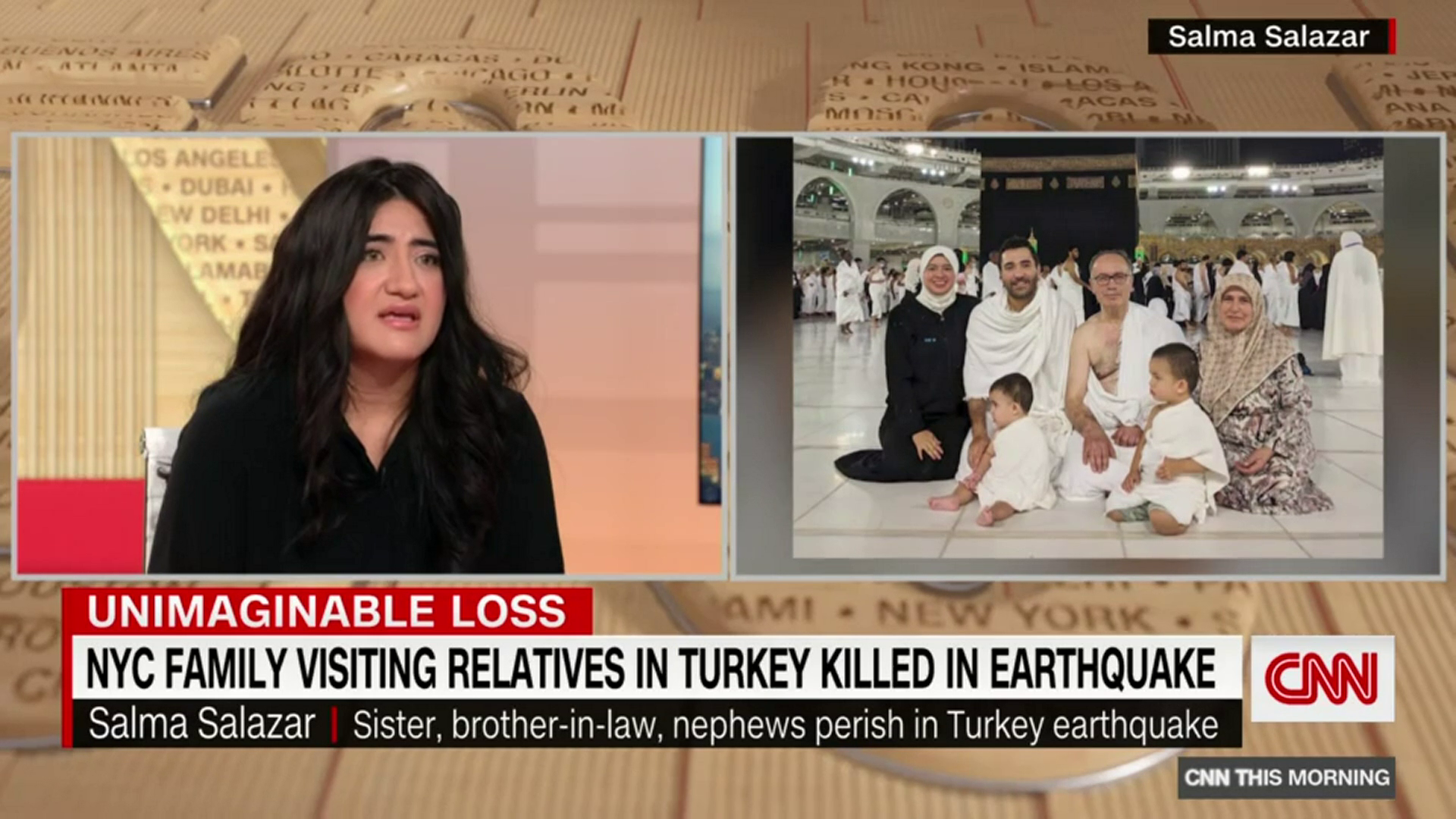 “Our hearts are broken”: Woman speaks to CNN about NYC family who was killed in Turkey earthquake 