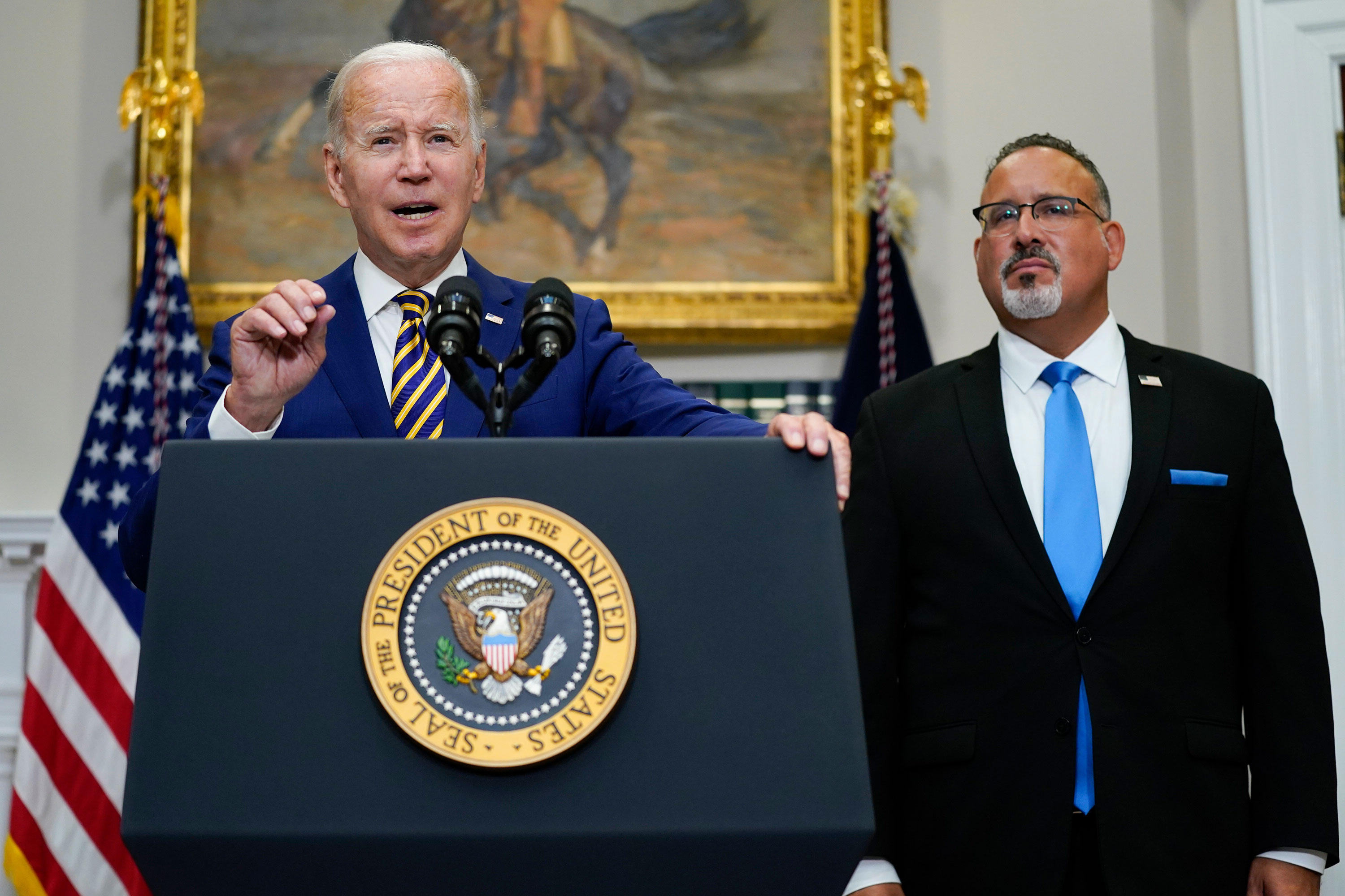 Live updates Biden announces student loan plan