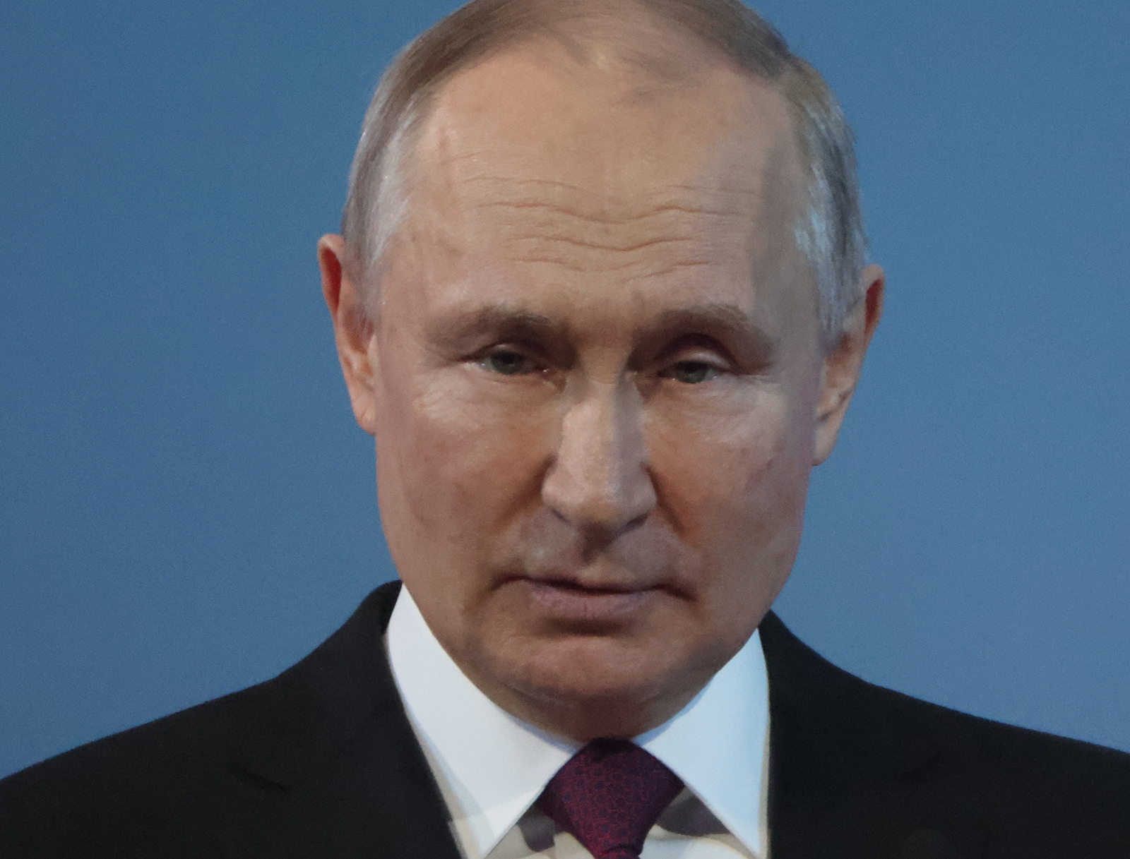 Vladimir Putin speaks during an event in Moscow on April 12.